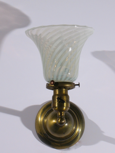 Pair of Simple Bracket End Sconces